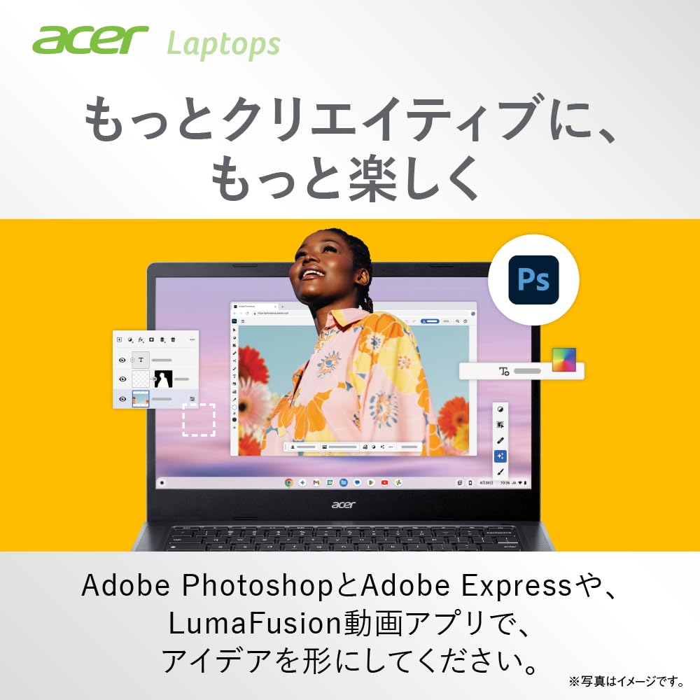 Amazon.co.jp: Acer CB514-4HT-N38Q Chromebook Plus 514 Core i3 8GB