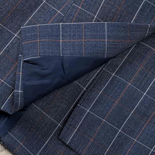 HGps8w Elegant Plaid Blazers for Women Trendy 2025 Lapel Open Front Cardigan Long Sleeve Casual Work Office Suit Jackets3