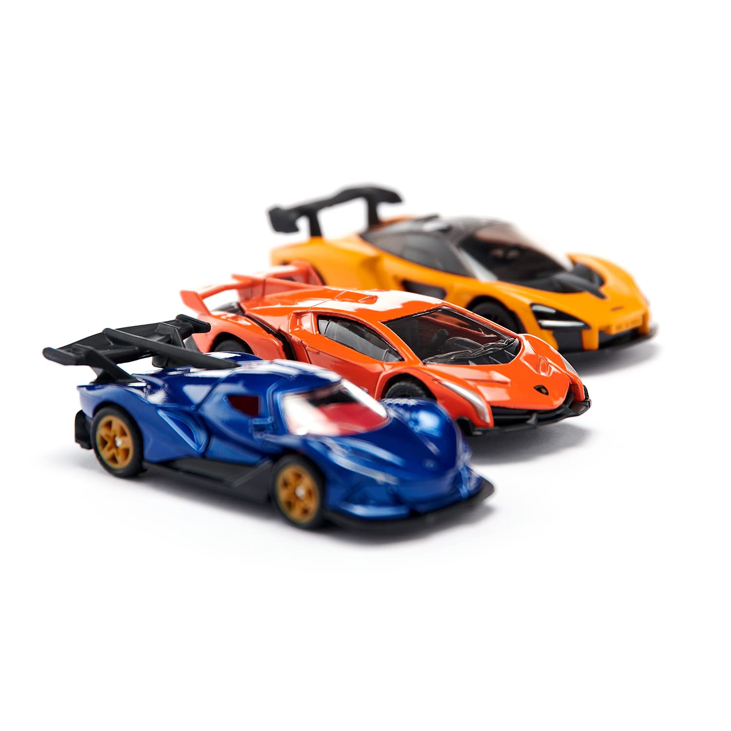 Amazon.com: Siku Gift Set Supercars (Lamborghini Veneno, Apollo