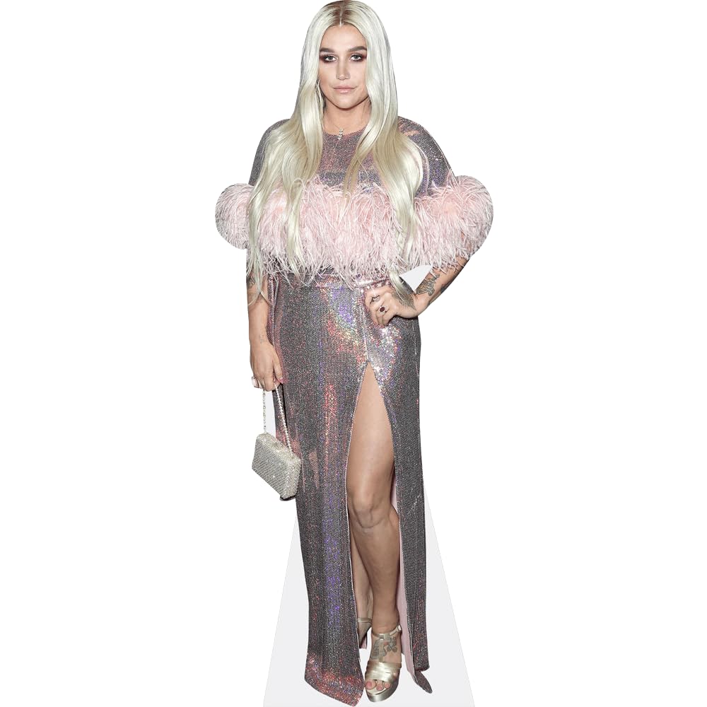 Celebrity Cutouts Mini Size Cutout Kesha (Pink Dress)