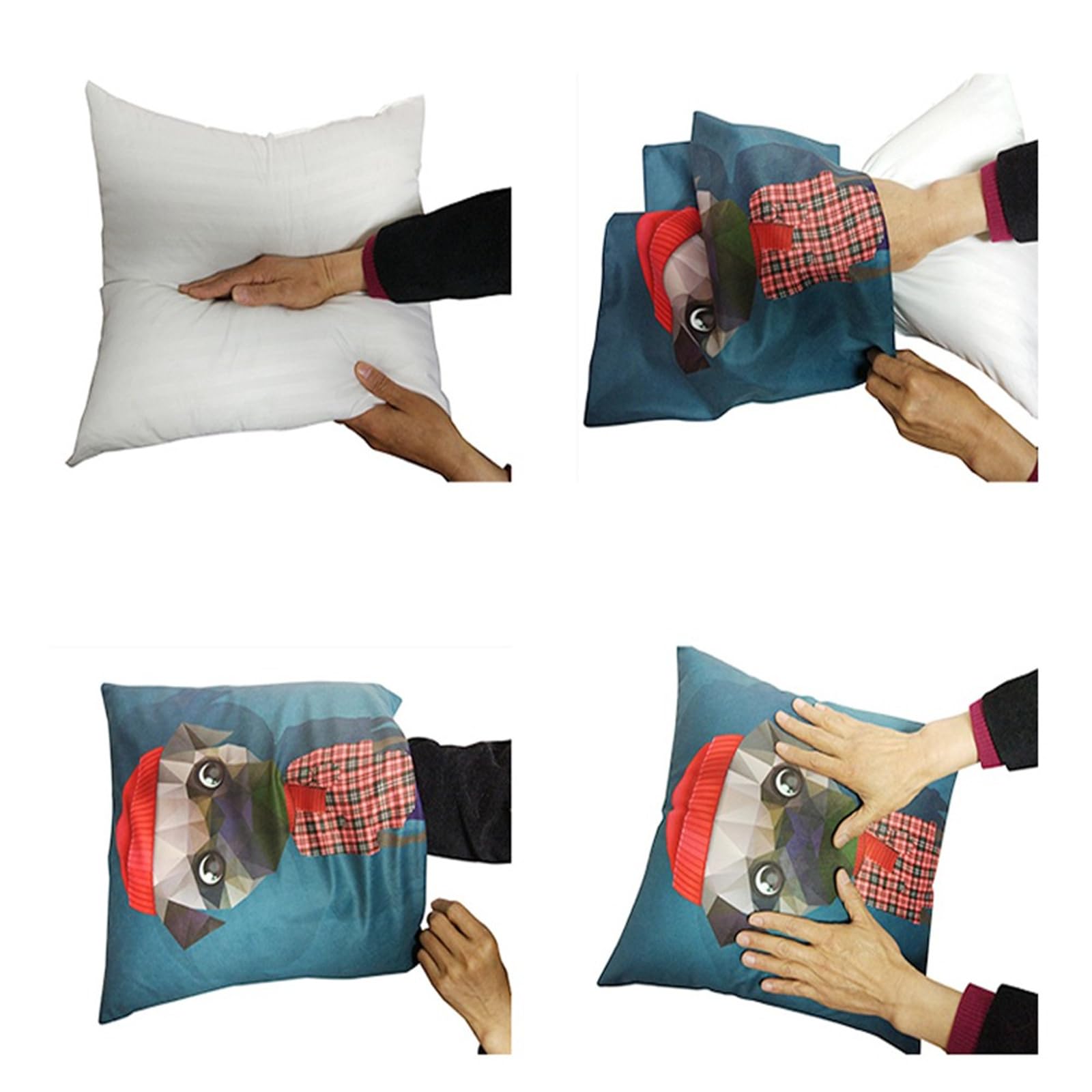 Fundas Cojines Decorativos Verde oliva Modernos Cojines Sofá 45x45cm Verano impermeable Lino Escandinavia Cojin Exterior,para Sofá Cama Coche Sala de Estar Hogar jardín Otoño Cojines Juego de 4 HY2521