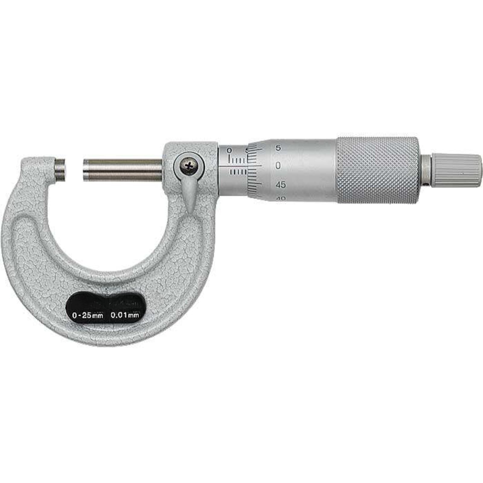 Micrómetro exterior, 110-105-0-1 mm, 103-129, 0-25, Resolución 0.001