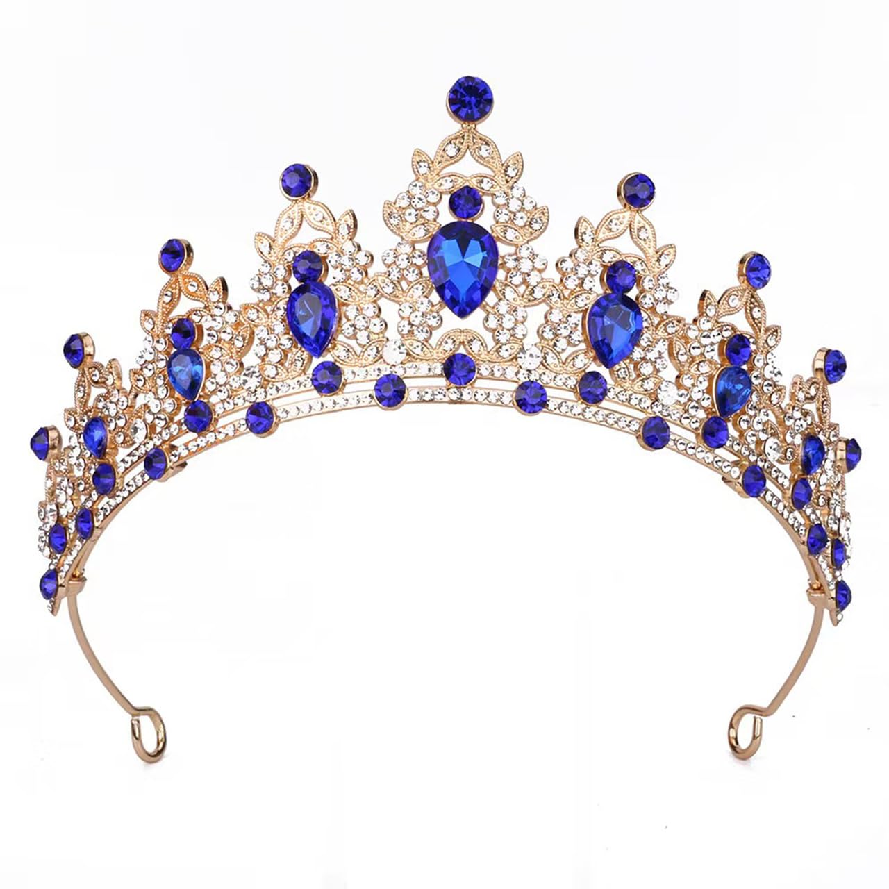 New women crown tiara Bridal Bridesmaid crystal headpiece birthday
