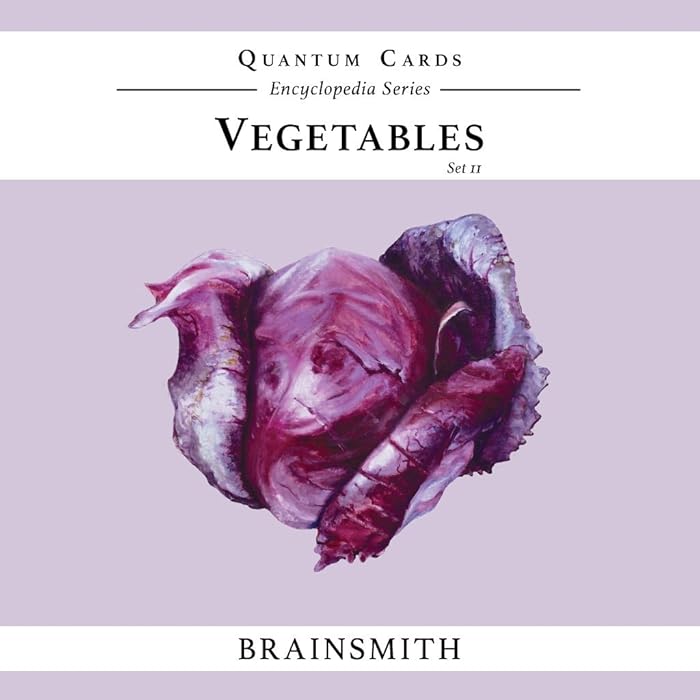 Buy Brainsmith Quantum Flash Cards, Vegetables Educational Flashcard