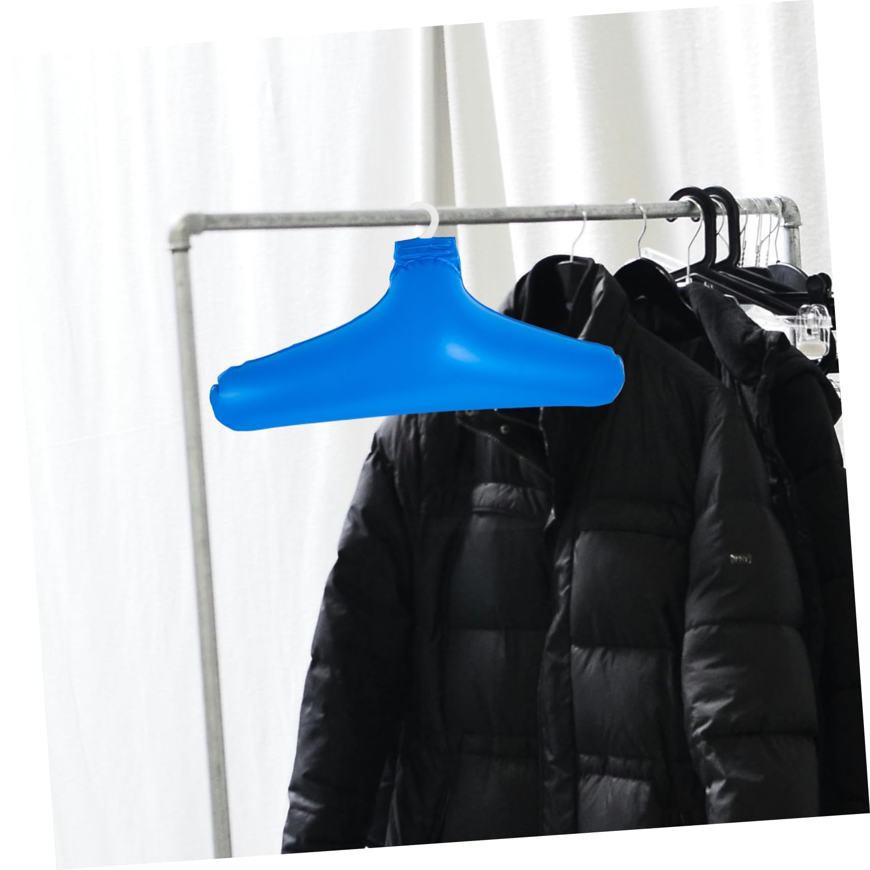 TOPBATHY 9 Pz gruccia gonfiabile grucce gonfiabili per il viaggio Grucce pieghevoli appendiabiti da viaggio Appendiabiti per viaggi stendibiancheria stendino armadio da viaggio pvc