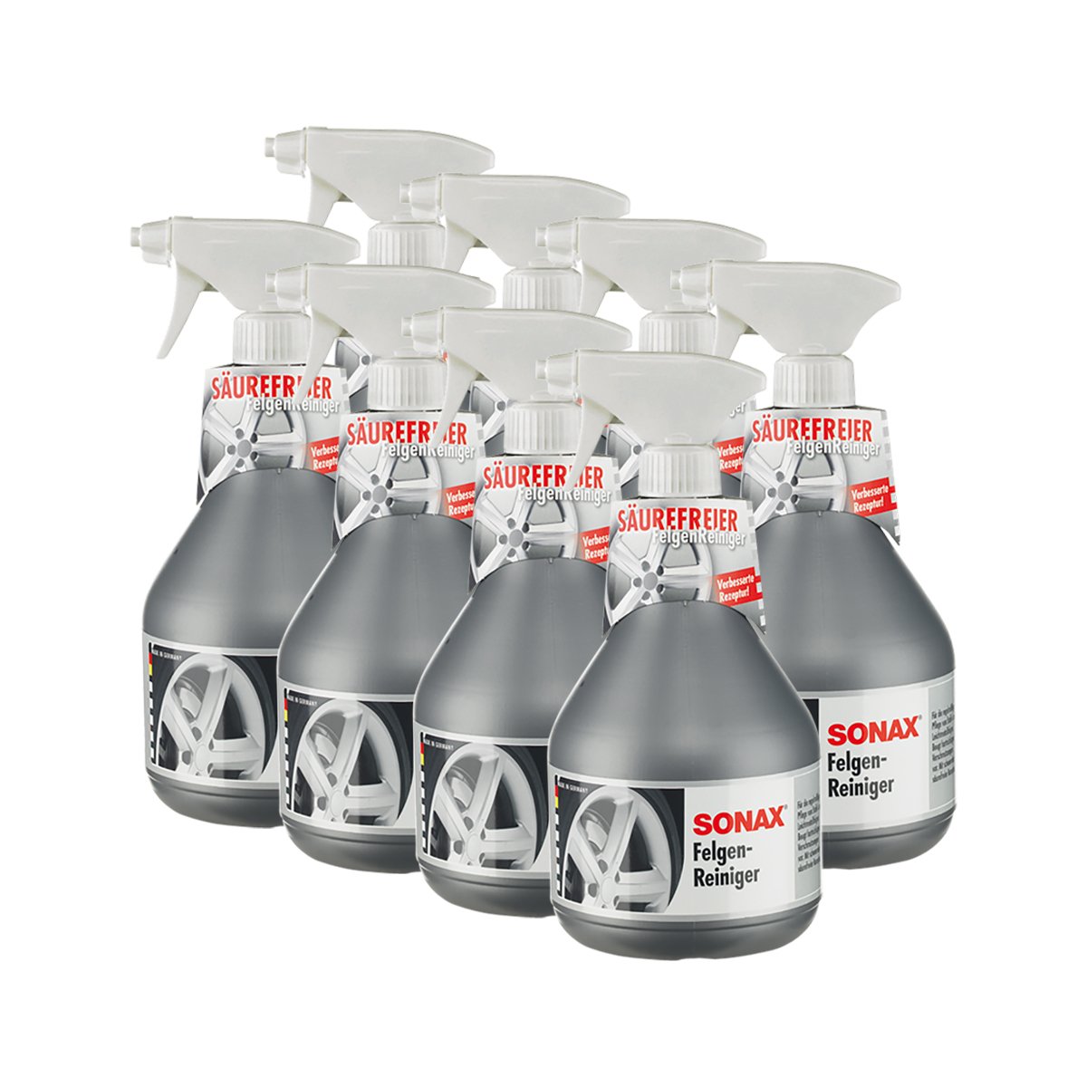 SONAX 8X 04303410 FelgenReiniger FelgenPflege 1L