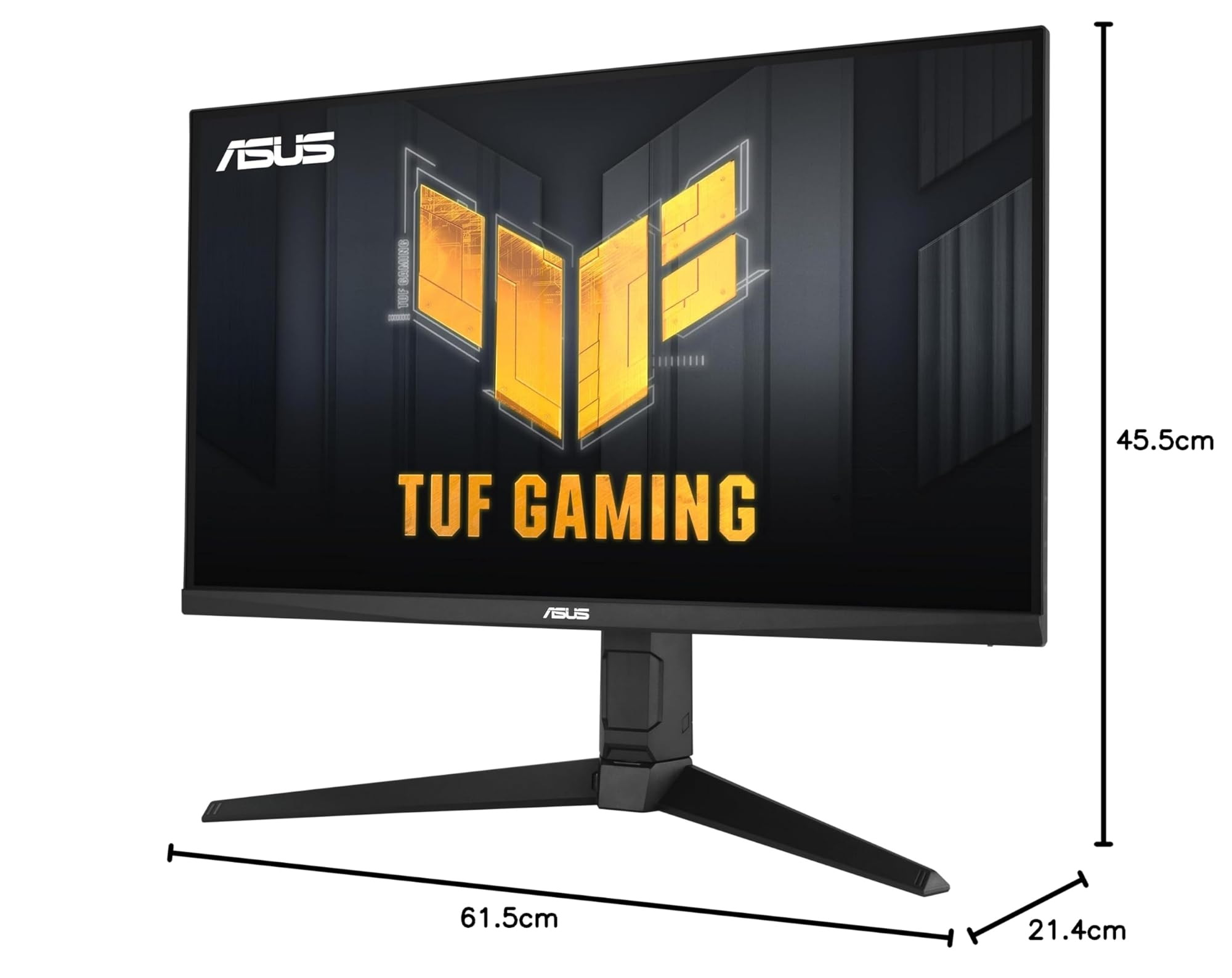 ASUS Moniteur 27" LED - VG27AQ3A Ecran PC 2.5K - 2560 x 1440 Pixels - 1 ms - Format 16/9 - Dalle Fast IPS - 180 Hz - HDR10 - FreeSync Premium/Compatible G-Sync - HDMI/DisplayPort - Noir