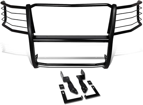 Vista 35 de DNA Motoring GRILL-G-006-BK Parachoques Delantero Cepillo Rejilla Guardia, Negro