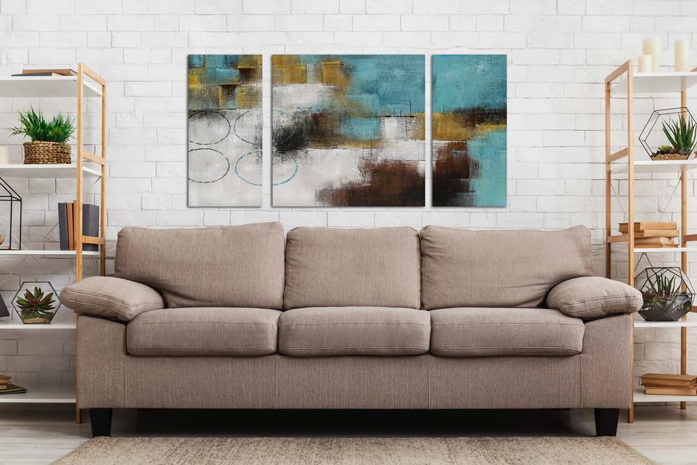 Amazon.co.jp: 絵画 インテリア W100cm H50cm D2cm 3枚セット