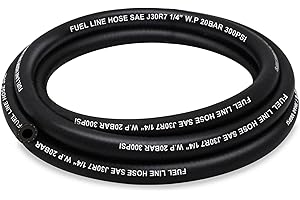 Fuel Line 1/4 Inch ID, 10FT High-Pressure Fuel Hose for Automotive Engines