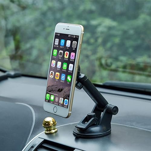 Fonus Soporte magnético de coche para teléfonos Galaxy A03s A13 A14 A23 A53 A54 5G - Soporte para parabrisas telescópico fuerte agarre M8Z disponible en Yaxa Peru