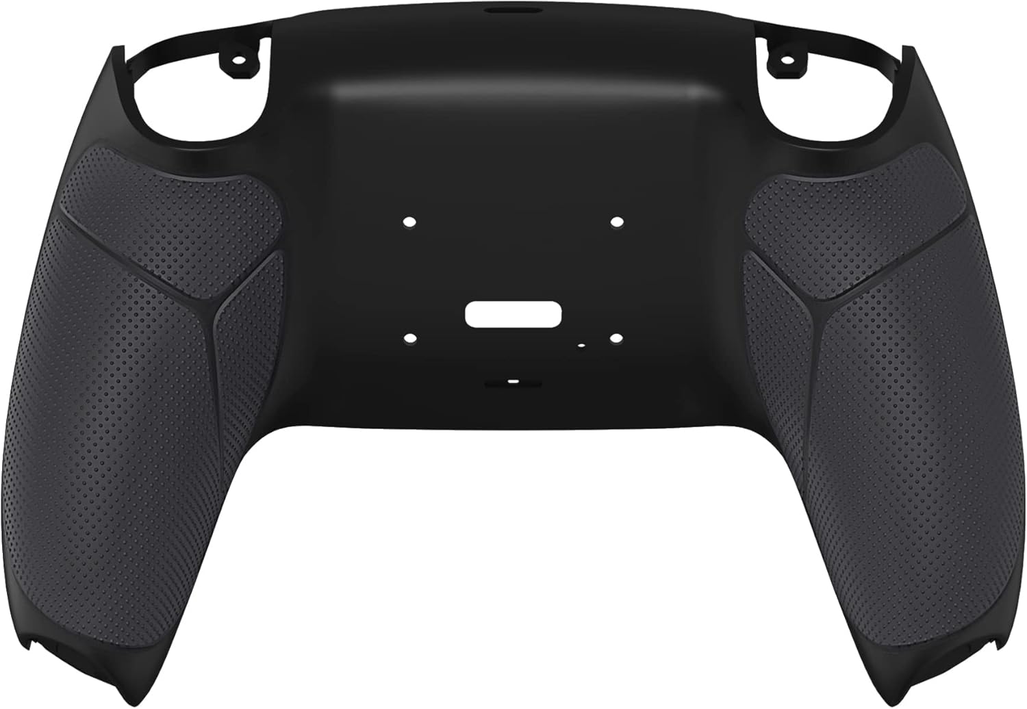 Black Performance Rubberized Grip Redesigned Back Shell for PS5 Controller eXtremerate Rise & RISE4 Remap Kit - Controller & Rise Remap Board NOT Included - Image 3
