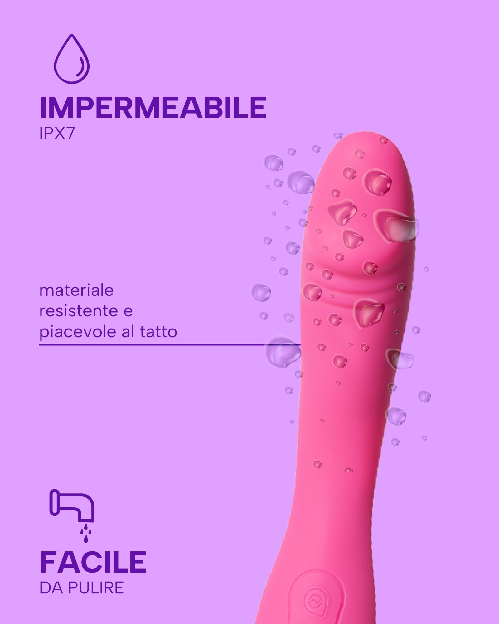 MySecretCase Vibratoreper Donna Grande 22cm Vibratore Punto G 10 Modalità di Vibrazione Vibratore Punto G Squirting Sexytoysys Donna Stimolatore Clitoride Femminile