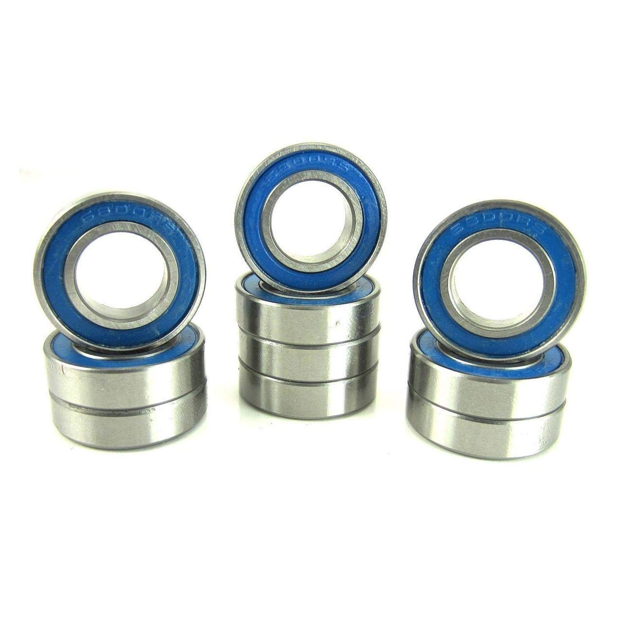 Roulements à billes 10x19x5 mm ABEC 3 caoutchouc Benin
