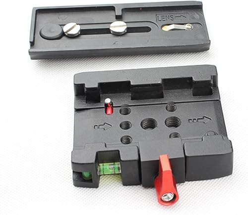 Miniatura 2 de Andoer Adaptador de abrazadera de liberación rápida para cámara y placa de liberación rápida P200 compatible para Manfrotto 500AH 701HDV 503HDV Q5