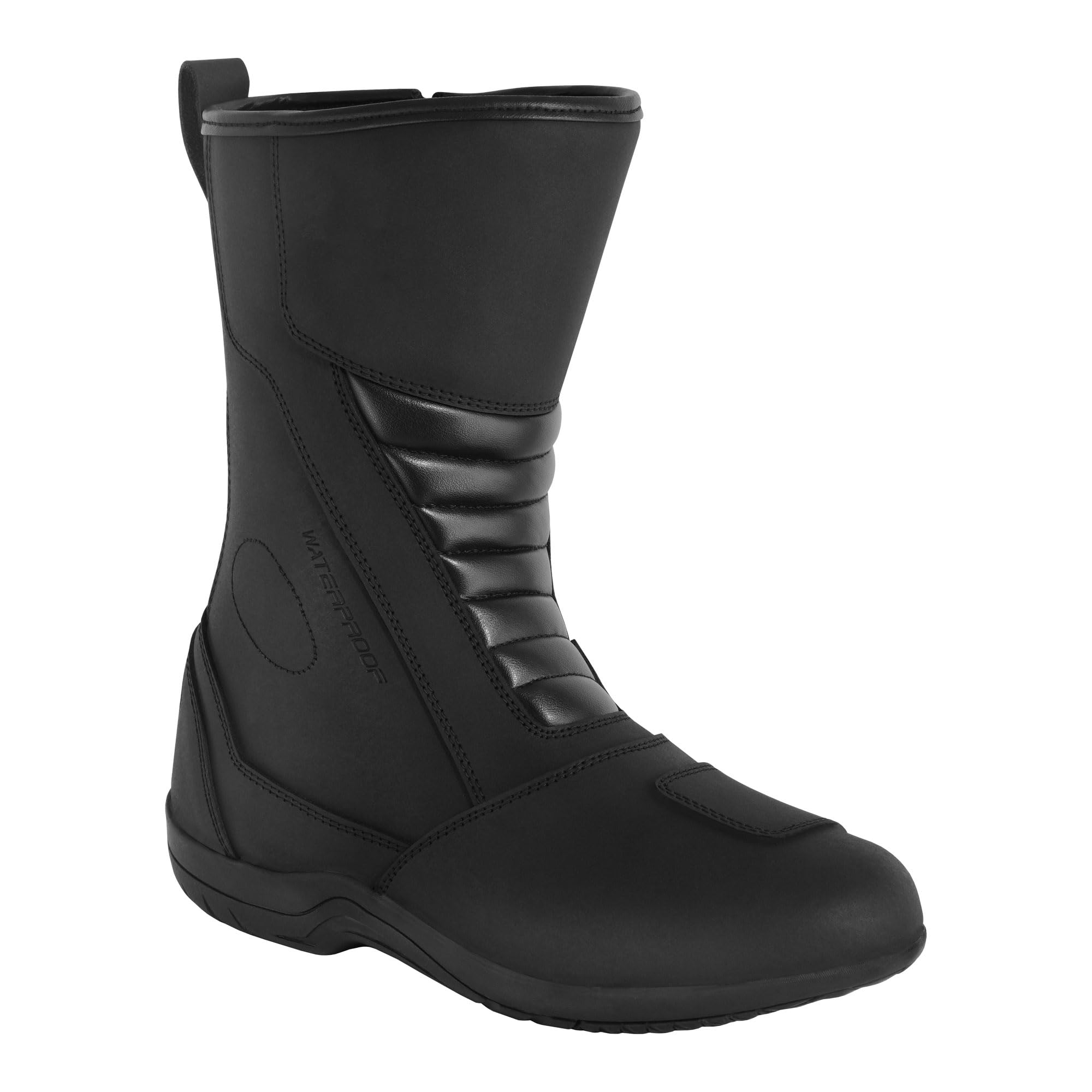 Botas de Motocross Hombre | Botas Piel Moto con Suela Goma | Botas Motocicleta Rider de Cuero Proteccion para Hombre CE Approved EN 13634:2017