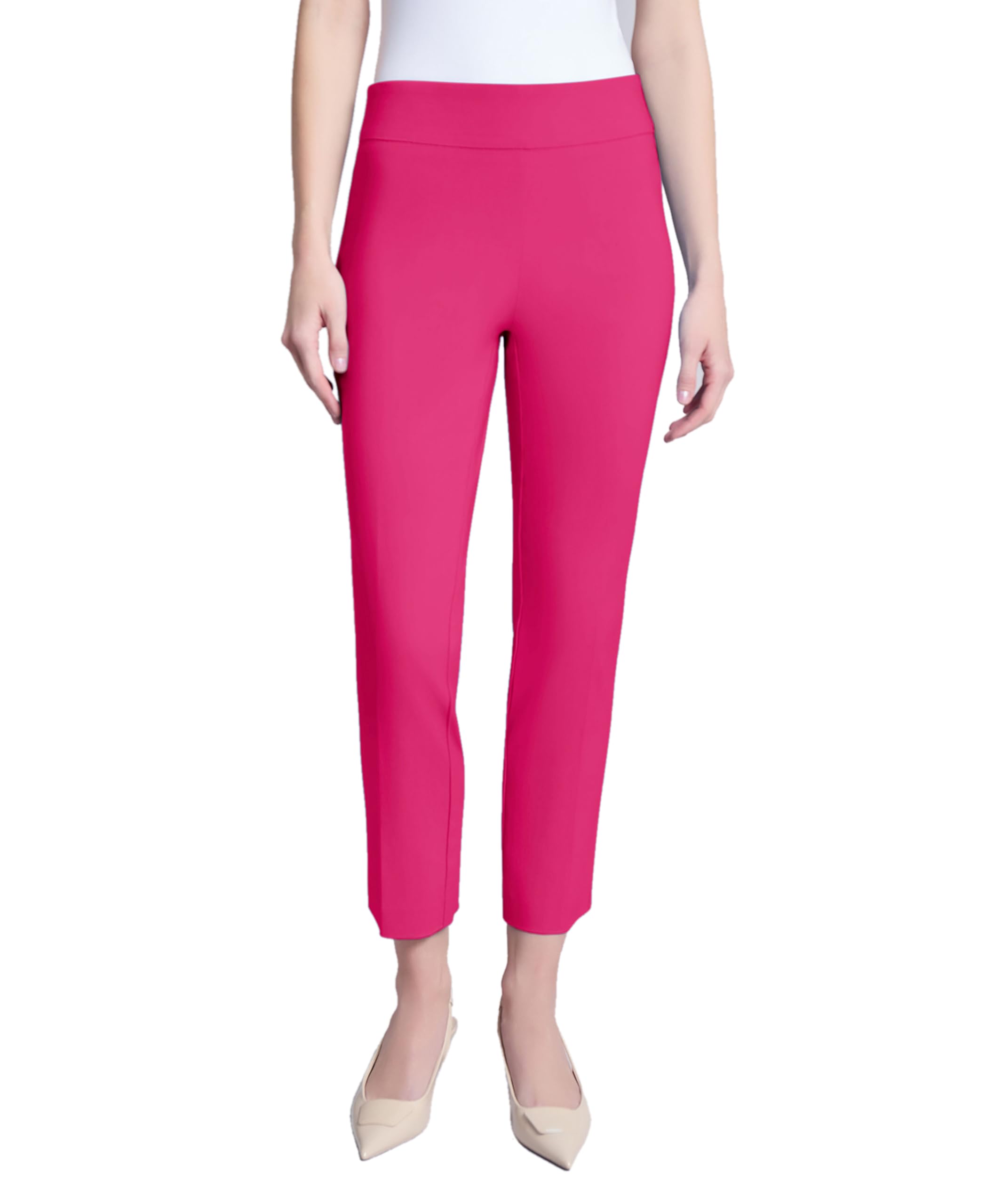 Jones New York Womens Pullon Wide Wb Frt Seam Slim Ankle
