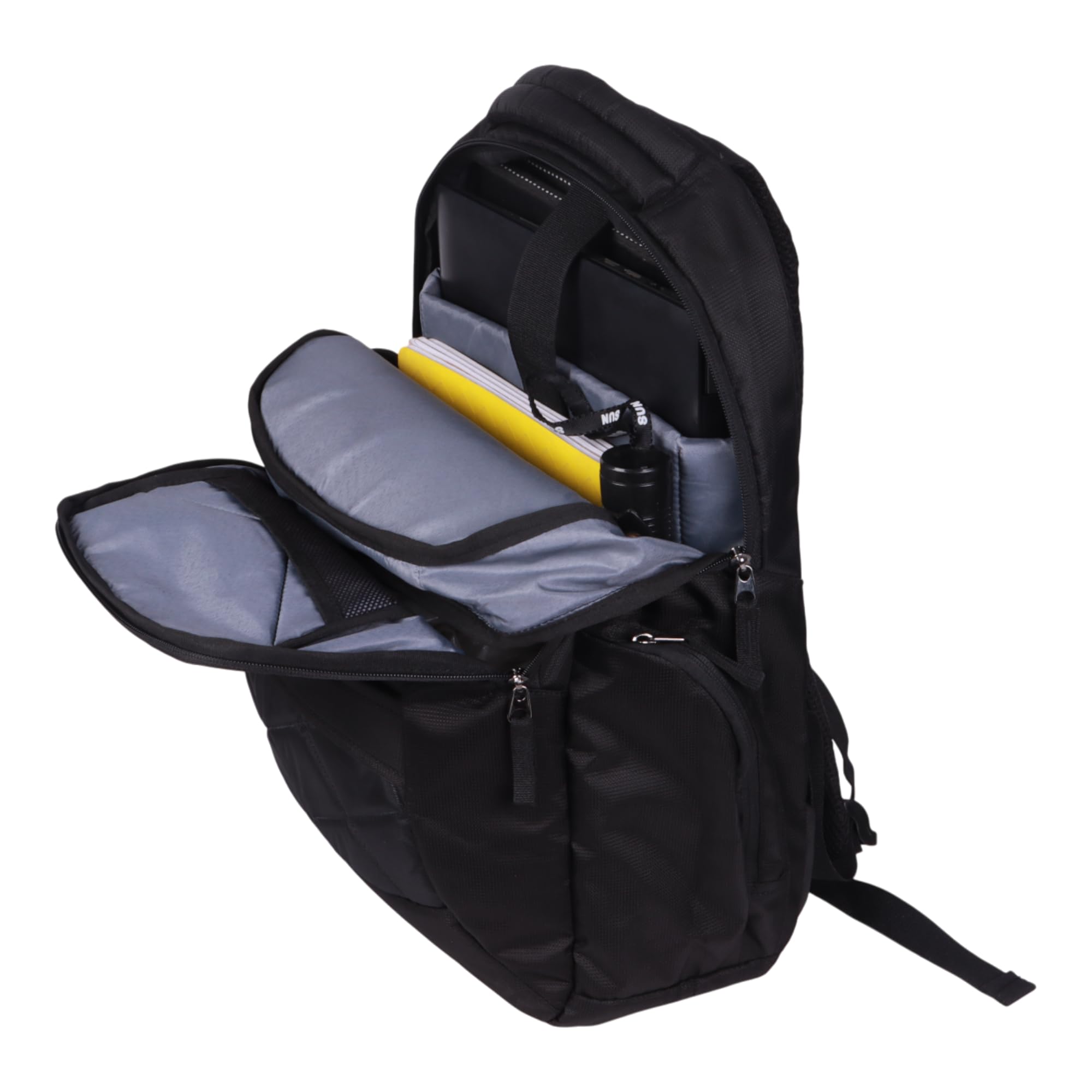 Outrider Jumbo 30 Liters Black Laptop Office Travel Backpack For Men And Women, Boys And Girls 2