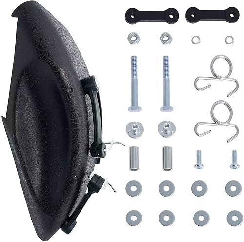 Cubierta de mantillo GY00115 compatible con John Deere LA100, L100, 100, Serie D de 42 pulgadas