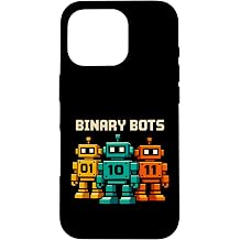01 10 11 Robot Binary Bots AI Tech Developer Code Programmer Case for iPhone 16 Pro