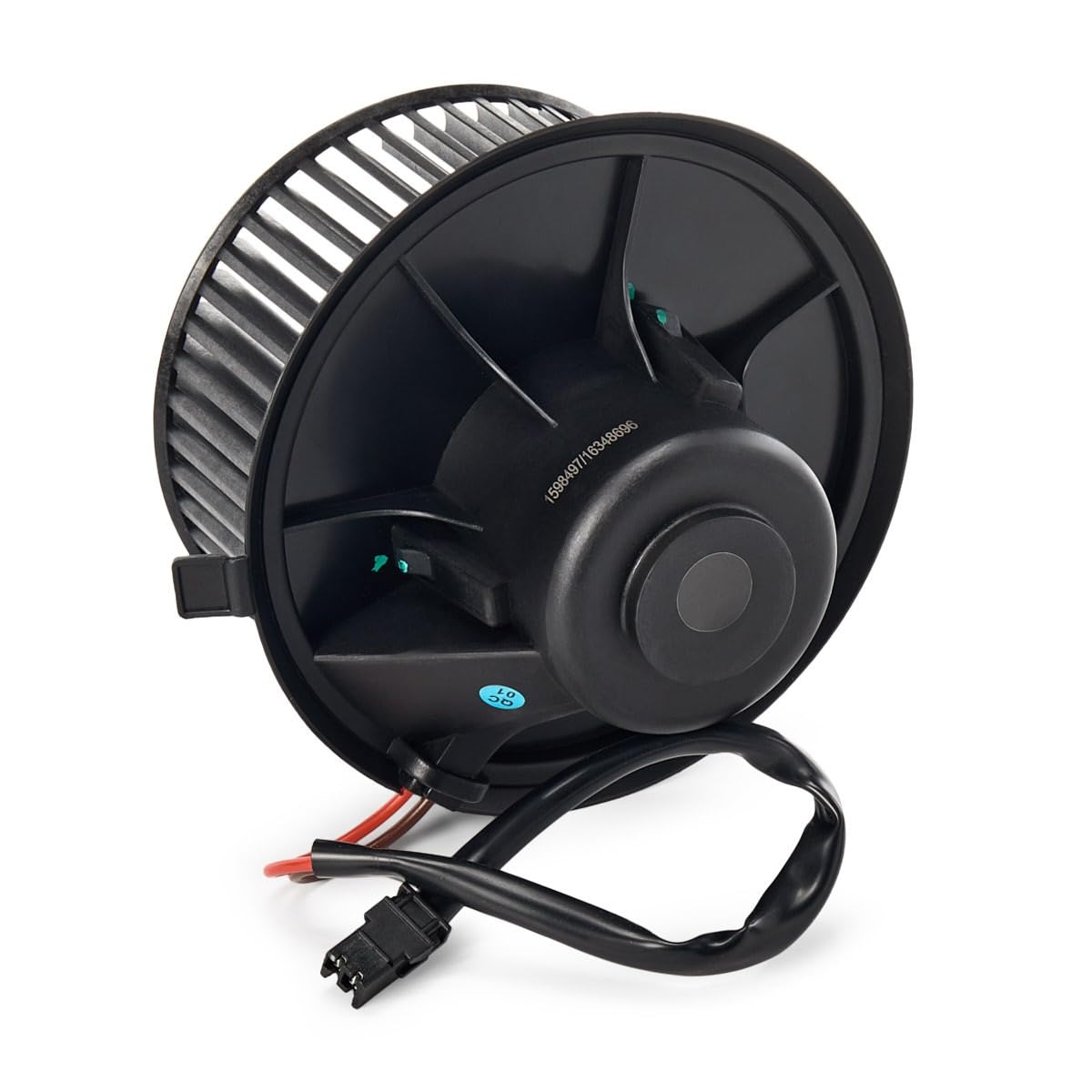 RIDEX Pulseur d'air habitacle Nombre de contacts enfichables 2, Compatible avec RENAULT Twingo 1 3 portes C06 Twingo 1 Van S06