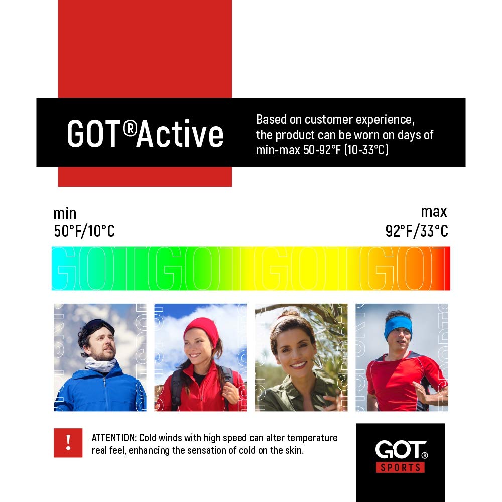GOT Sports Ogrzewacz szyi Kobiety Seamless