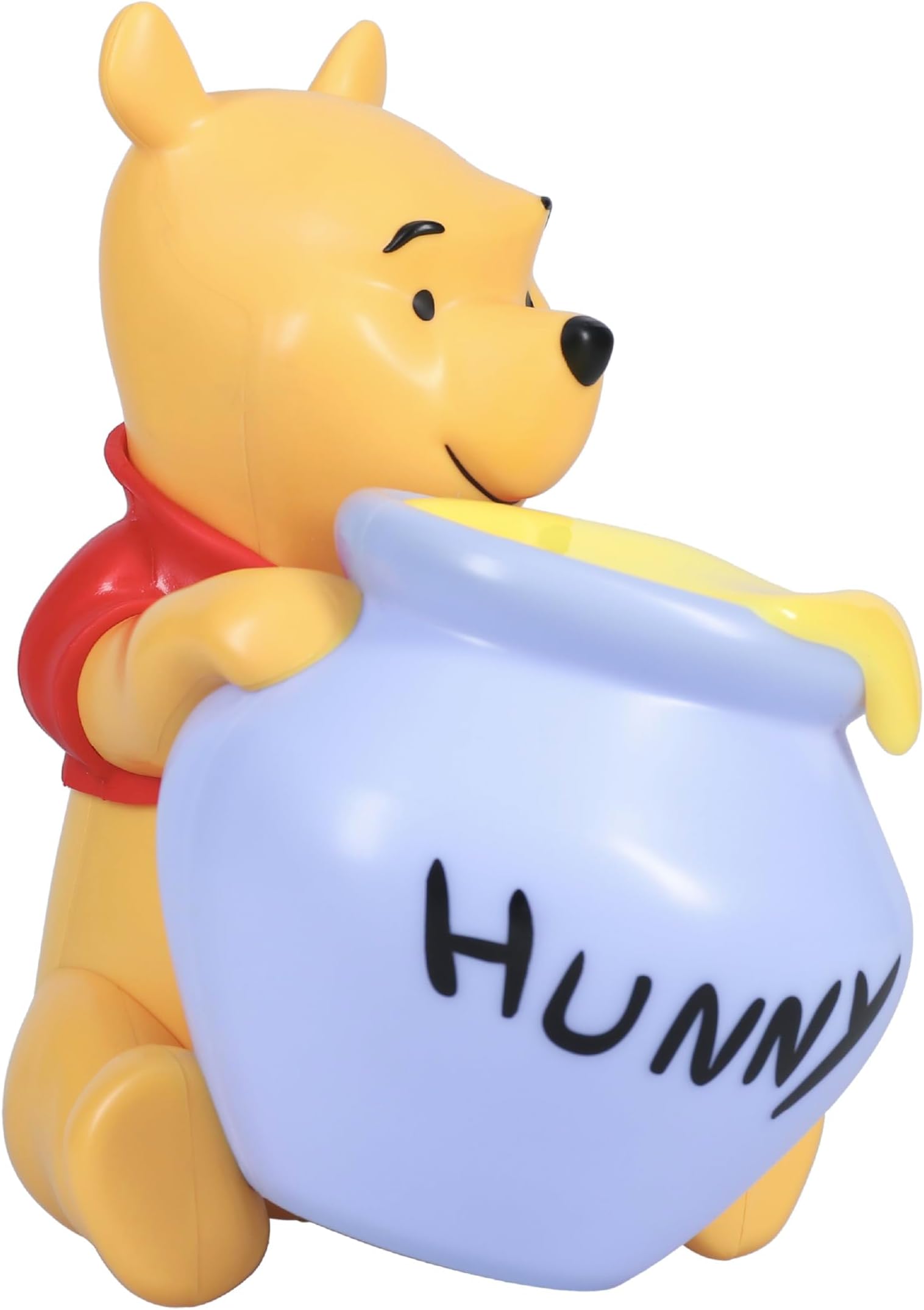 Winnie The Pooh Hunny Light - Officially Licensed Portable Night Light 16.5cm (6.4"), Disney Lamp for Nursery or Kids Bedroom | 16cm Character Light • Soft Warm Glow • Battery Powered • Cute Bedroom Decor • Disney Gift