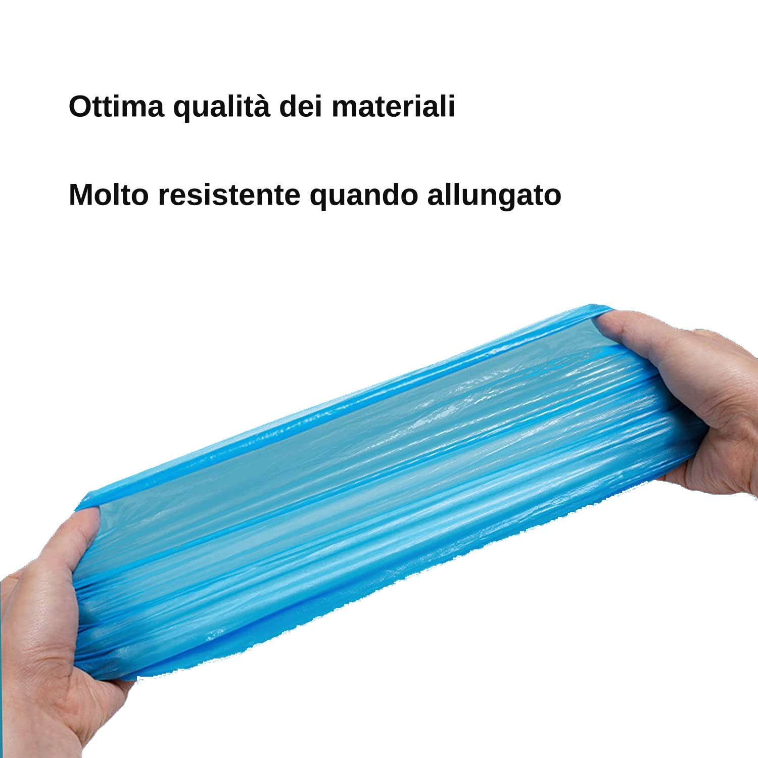 Copriscarpe Impermeabili MAQA 100 pz 42 cm Calzari Monouso USA e Getta Antiscivolo Blu