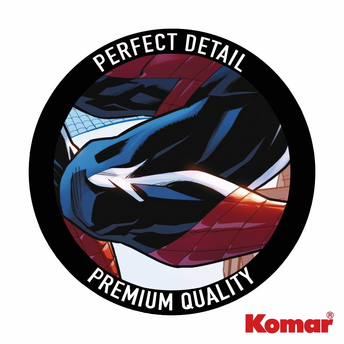 Komar Vlies Fototapete - Marvel Spider-Man Swinging - Größe 100 x 250 cm