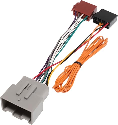 RED WOLF Adaptador de arnés de cableado de radio ISO para automóvil Select para Ford Fiesta 2009-2013, Volvo C30 XC90 2002-2004, Landrover Discovery