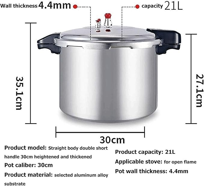Olla a Presión Aluminio 21L YUSIWOAL miniatura 4