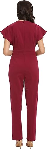 Miniatura 3 de London Times Mono de murciélago con cuello en V para mujer