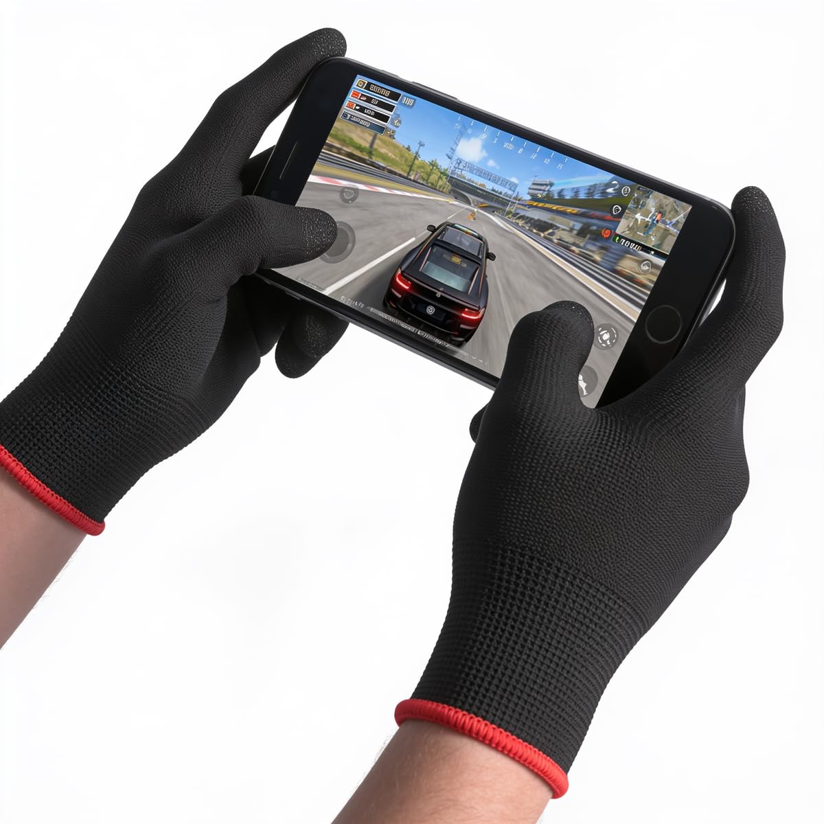 Gants Gaming - 2x - Gants pour Écran Tactile - Anti Transpiration