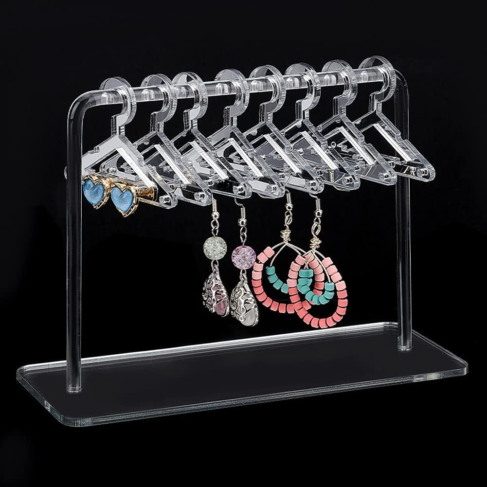 PH PandaHall Coat Hanger Earring Holder, Jewelry Display