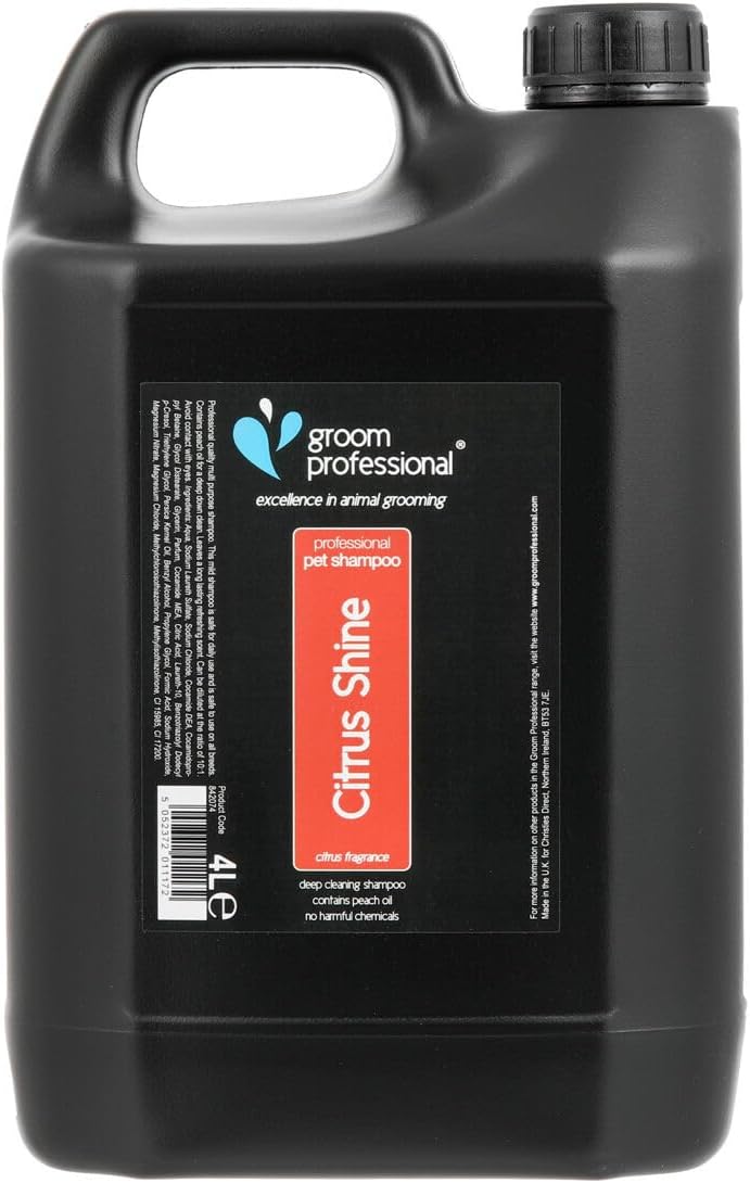 GROOM PROFESSIONAL FRESH White Flower & Ginger Dog Shampoo Natural