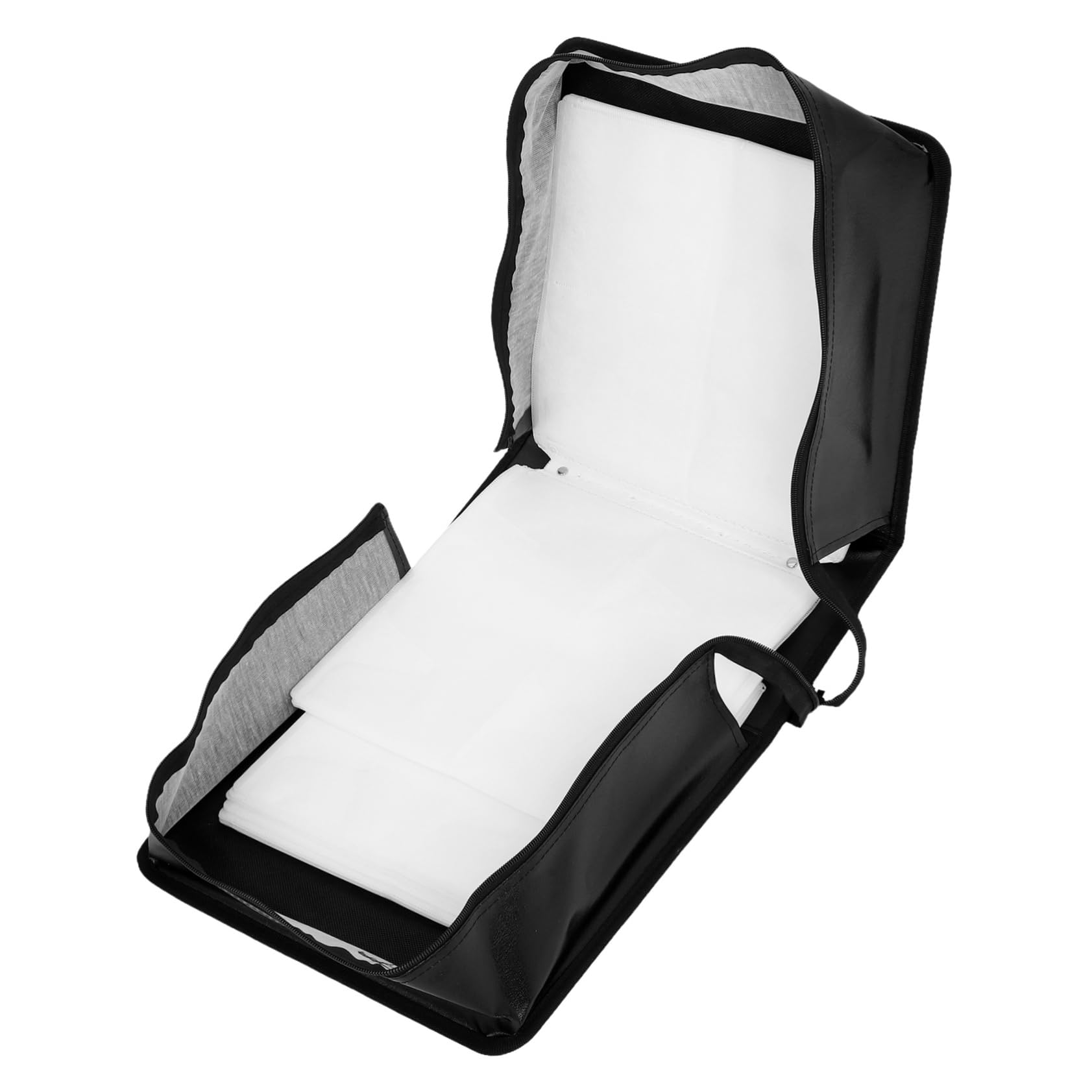 Porta CD e Dvd in Pu con Maniglia Custodia per Auto e Casa Organizer con capacità di Dischi Protezione da Graffi per Film e Musica