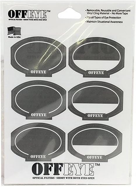 Birchwood Casey Off-Eye Optical Lens Filters Full Frost and Half Frost Kit