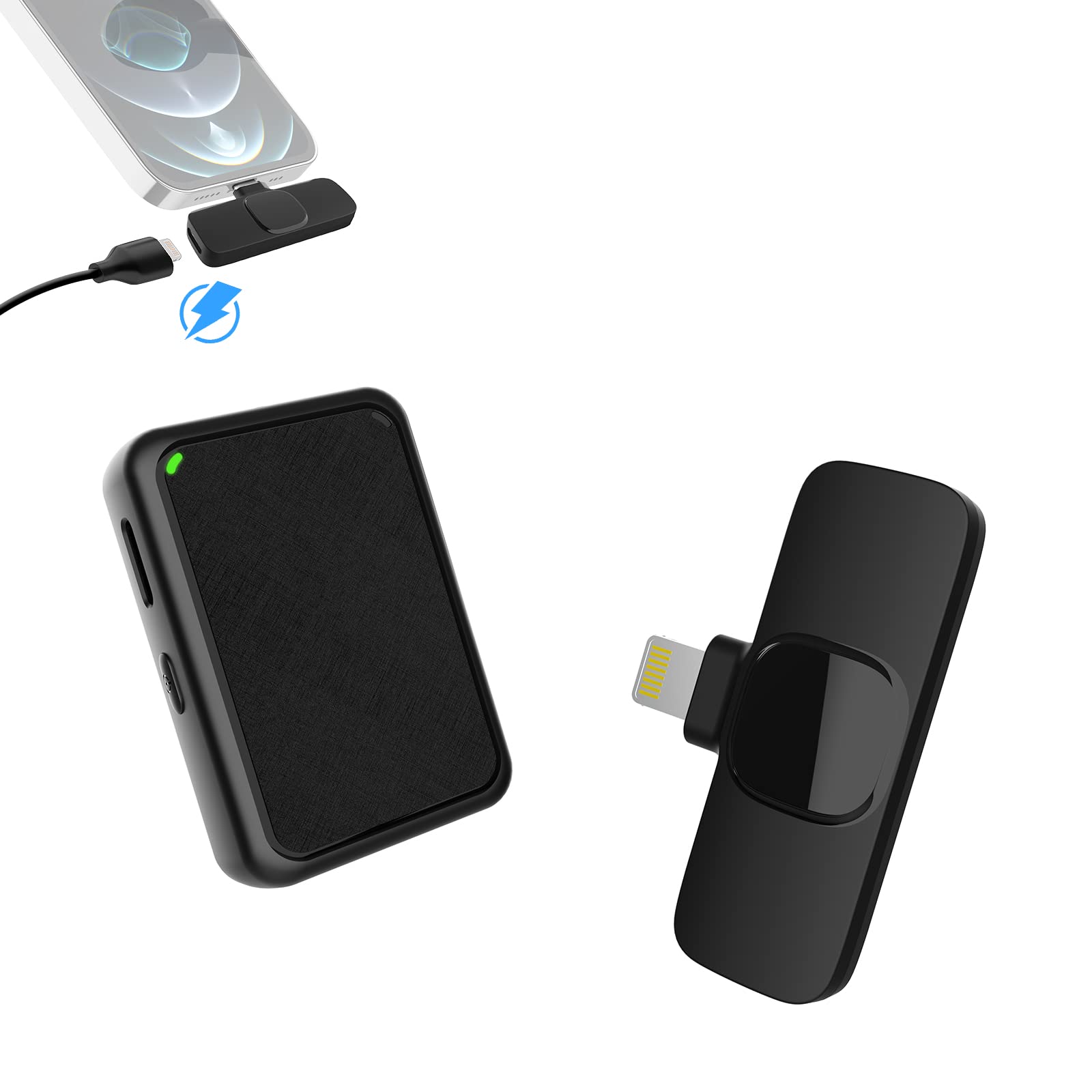 Amazon.co.jp: iPhone用ワイヤレスマイク, Gimpro MB1A iPhone/ipad