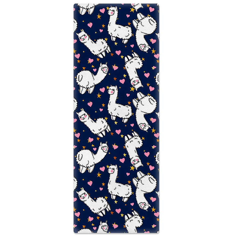 POLERO Esterilla de yoga, textura antideslizante, esterilla de yoga, respetuosa con el medio ambiente, esterilla de ejercicio y entrenamiento, para yoga, pilates y ejercicios de suelo, alpaca
