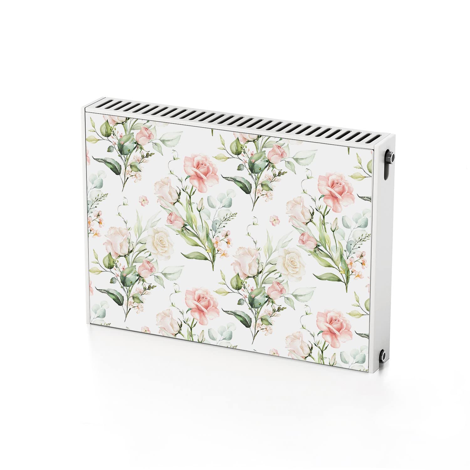 Aimant pour radiateur 80x60 cm Coloray : cache-radiateur magnétique à motif fleurs
