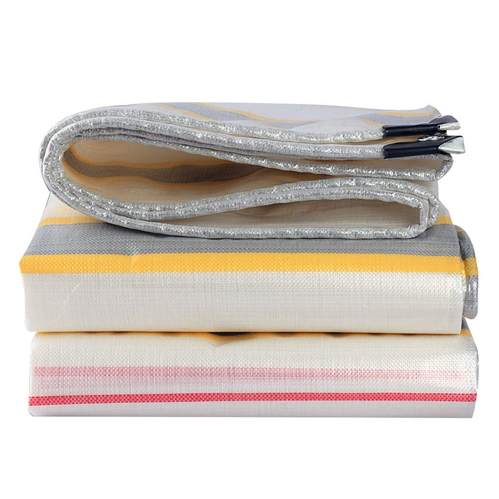 RajoNN Lona Impermeable Resistente, Lona Multiusos para Tienda de campaña al Aire Libre, Cubierta de Lona para Tienda de campaña, Cubierta de Refugio, Hoja de protección de Lona, ​​toldo para Tienda