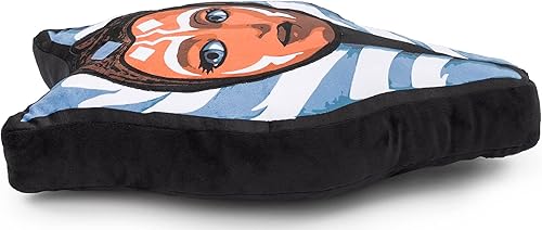 Miniatura 5 de Jay Franco Star Wars The Clone Wars - Almohada decorativa con forma de Ahsoka - Almohada de felpa súper suave para niños, mide 16 pulgadas (producto