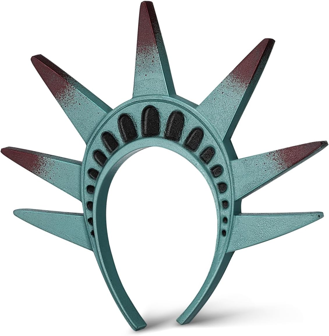 LIFKOME Goddess Headband Statue of Costume Headband Independence Day Party Headdress Freedom Statue of Toy Costume of Patriotic Day Hairbands Pu