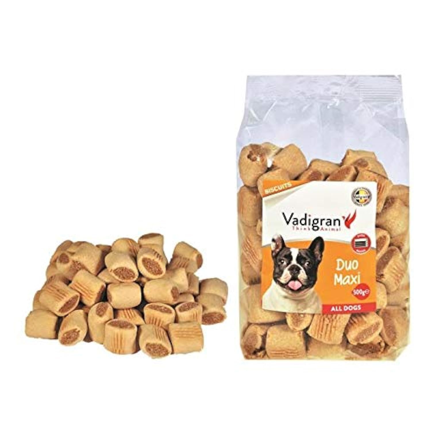 Vadigran Snack dog Biscuits Duo Maxi 500g