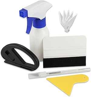 6PCS Window Tint Kit, Window Tint Tools, Vehicle Glass Protective Film Installing Tool, Car