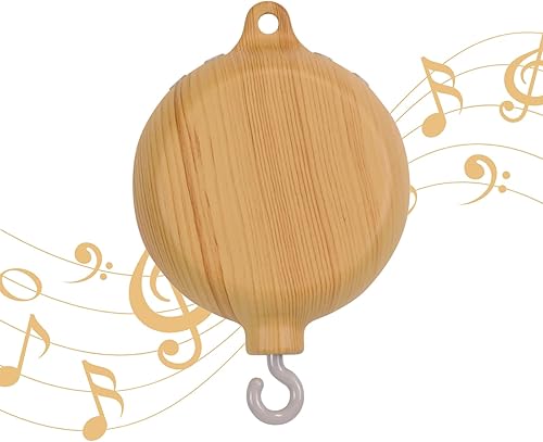 Miniatura 1 de Brazo móvil para cuna de pie de madera, brazo móvil de 61 pulgadas para cuna, colgador móvil móvil para bebé, fuerte accesorio antidumping, madera