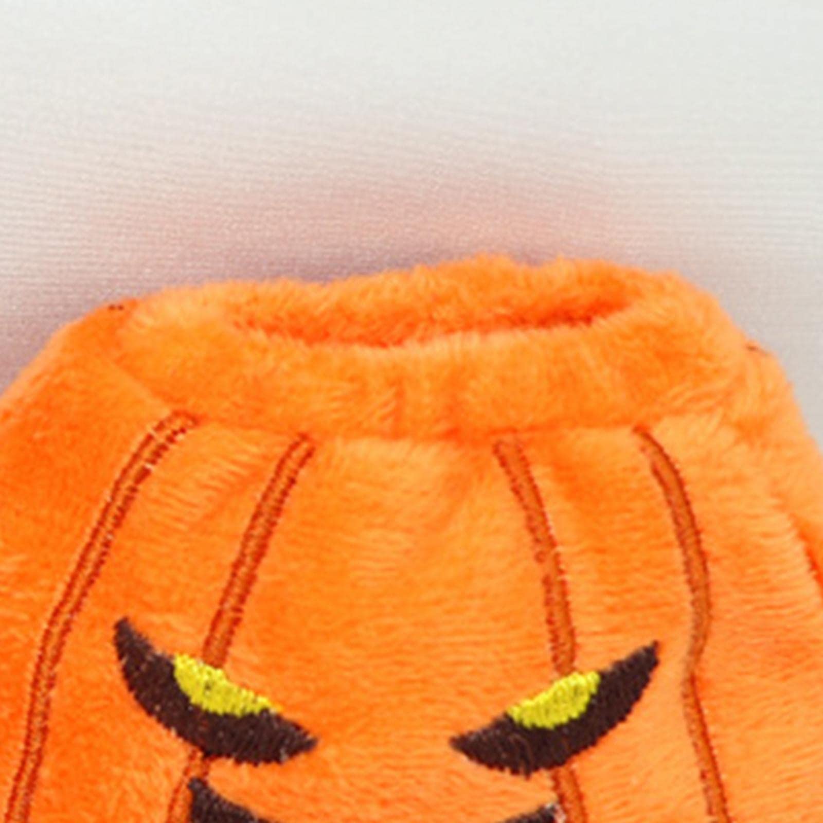 Halloween Kürbis Puppenkleidung Für 17cm Puppen - Plüschkostüm Set