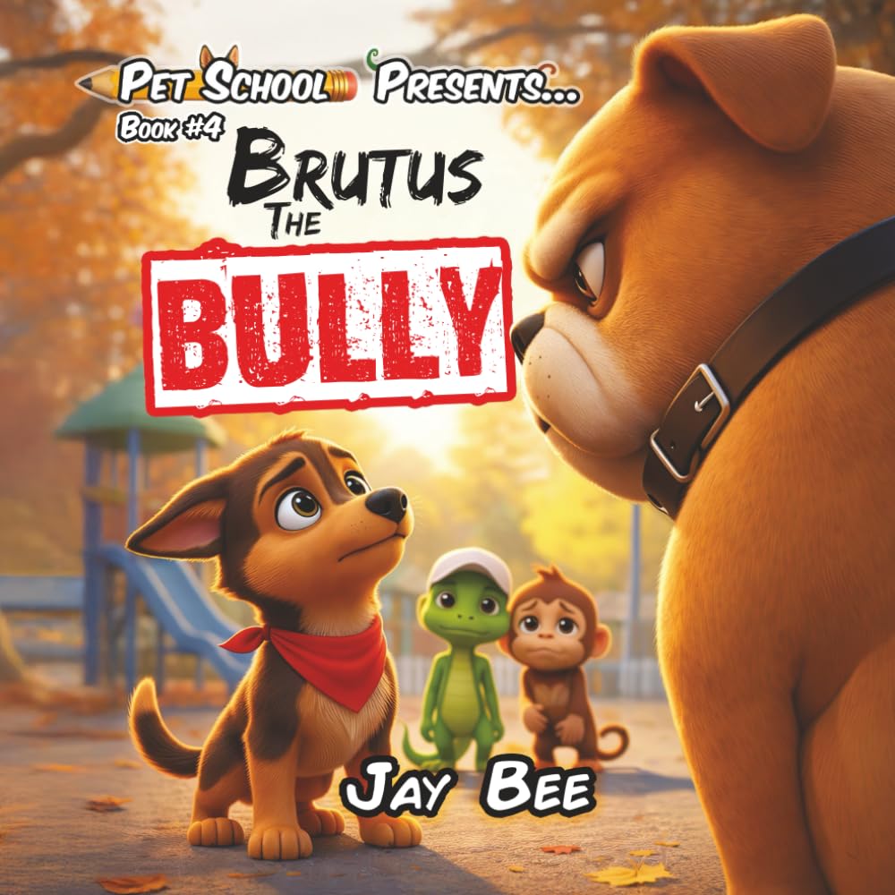 Brutus the Bully: A Pet School Adventure About Courage, Kindness, and Standing Up for What’s Right: 4