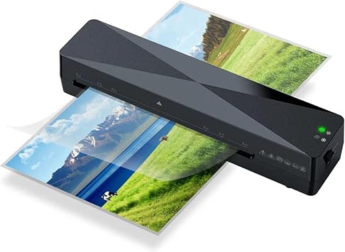 Laminator, A4 Laminating Machine, 13 Inch Thermal Laminator, Small Office Laminating Machine, Fast Warm-Up for Home Office School Business