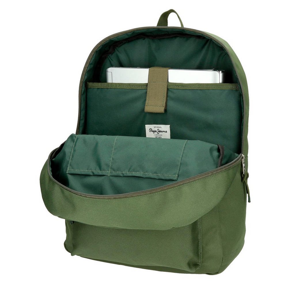 Pepe Jeans cross plecak szkolny, zielony, Mochila, Plecak
